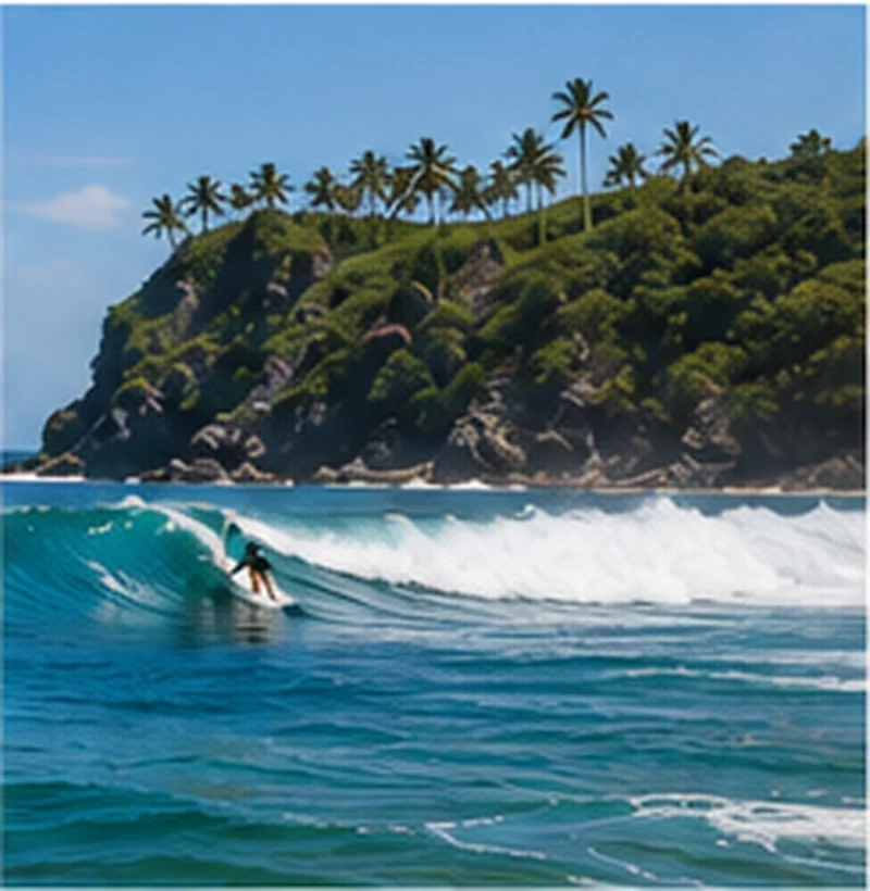 Spot surfing terbaik Indonesia dengan ombak tropis