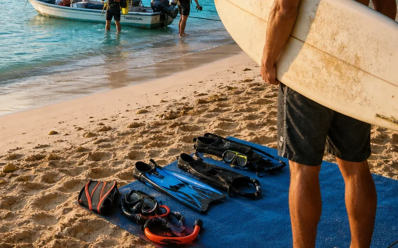 Gear laut baru Ombak700 untuk surfing, diving, dan snorkeling